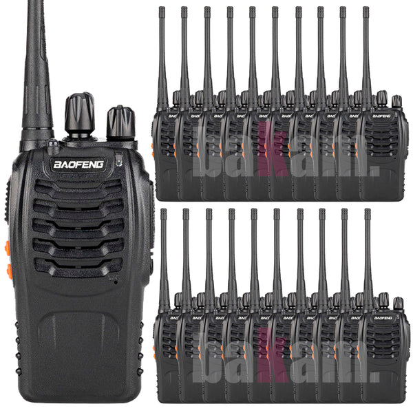 Paquete De 50 Radios BF-888s Baofeng UHF 5 Watts