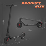 Scooter Plegable Eléctrico 22km R8.5 Patin Diablo