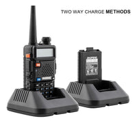 5 Radios Uv-5r Baofeng Walkie Talkie Uhf Vhf 2 Vias