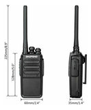 10 Radios Walkie Talkie Baofeng Bf-c3 Uhf 2 Vias Usb