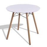 Mesa Circular Comedor Estilo Eames Moderno