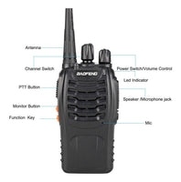 Set 20 Radios Baofeng Bf-888s Uhf 2 Vias Walkie Talkie