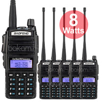 5 Radios Uv-82 Baofeng Uhf Vhf Dual Walkie Talkie